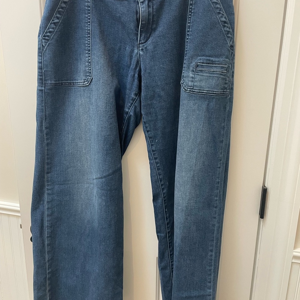 Sundance Marella Wide Leg Flare Jeans